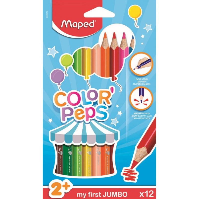 Maped Color'peps Jumbo 12 color