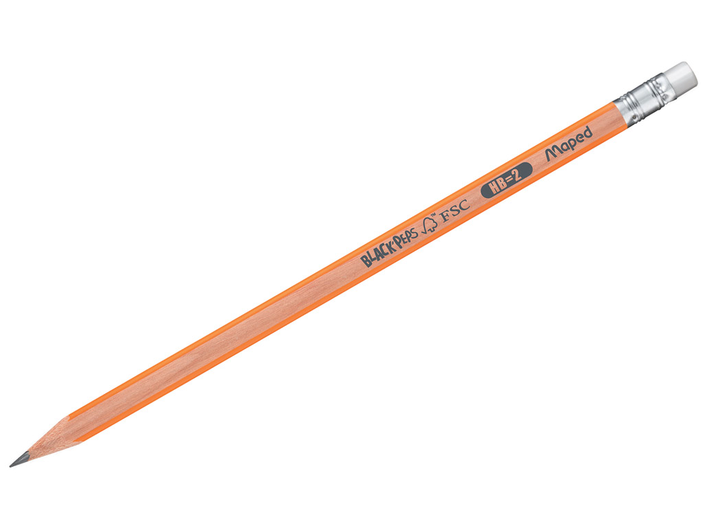 Maped black'peps HB=2 pencil