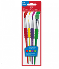 Faber Castell cushioned brushes 4pcs