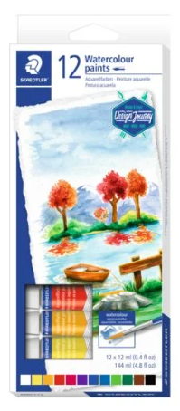 STAEDLER WATERCOLOUR 12X12ml