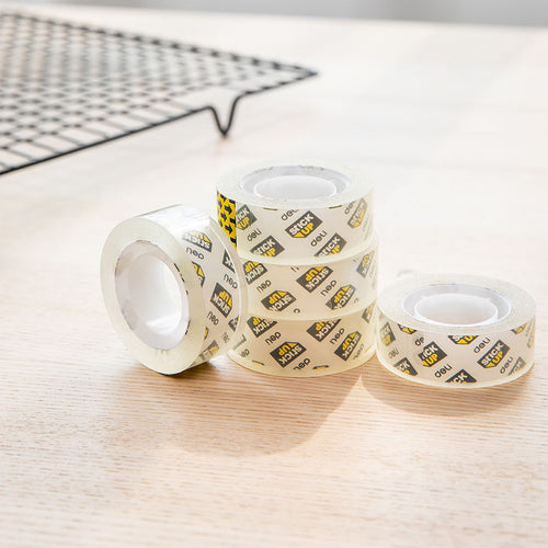 Deli Clear Office Tape 12mmX20Y 12 Pcs