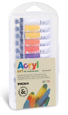 PRIMO Fine Acrylic Paint 12x7,5ml