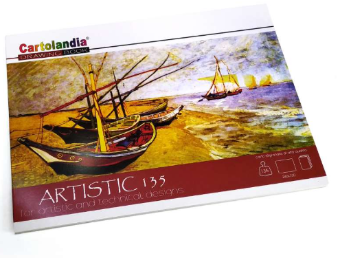 Cartolandia Drawing book 24x33 cm
