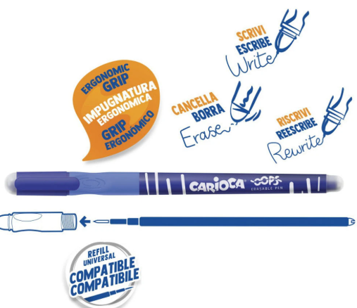 CARIOCA OOPS ERASABLE
