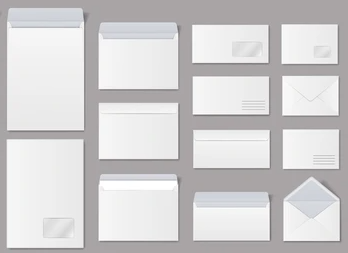 Envelopes with strip 80gsm paper